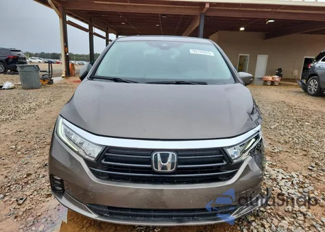2022 Honda Odyssey Touring from USA, damaged, VIN 5FNRL6H82NB037300
